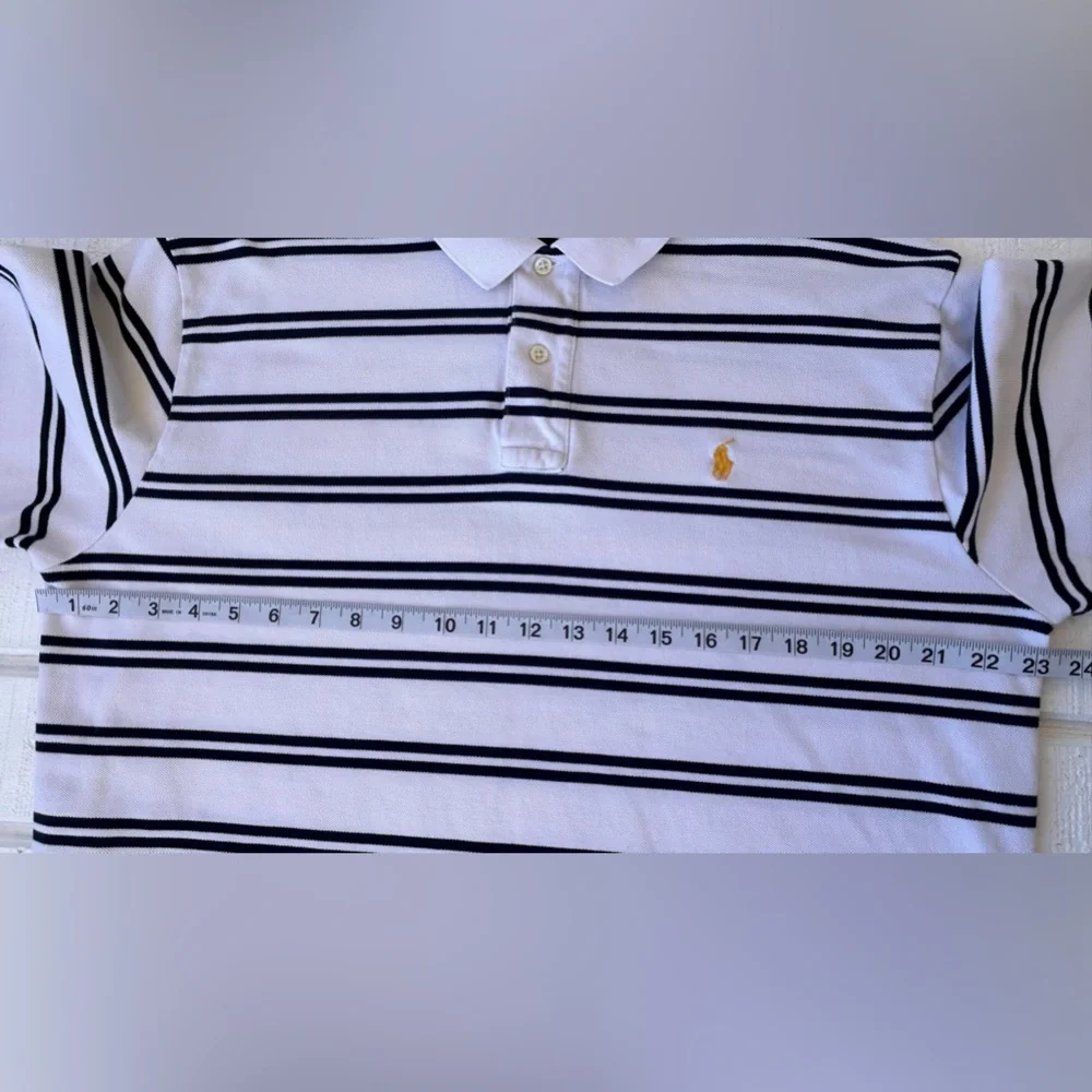 Polo by Ralph‎ Lauren Long Sleeve Pique Polo Shirt Size XL